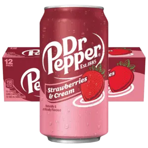 Dr Pepper Strawberry Cream 35,5cl x 12st