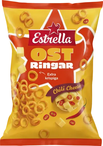 Estrella Ostringar Chili Cheese 200g