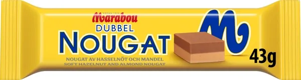 15st - Marabou Dubbelnougat 43g