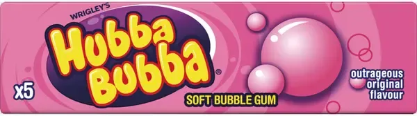 HUBBA BUBBA ORGINAL (ROSA) - 5 st