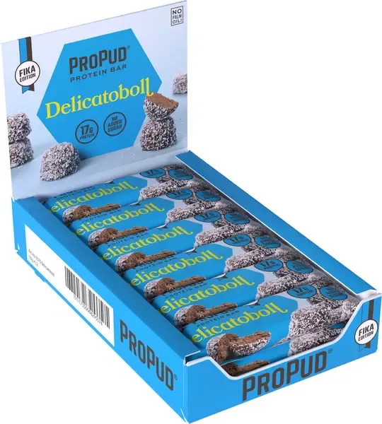 ProPud Proteinbar Delicatoboll 55gx12st