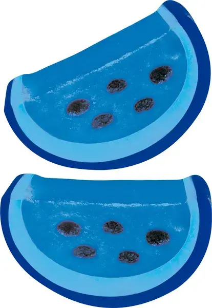 Blue Raspberry Liquorice Slices 3kg