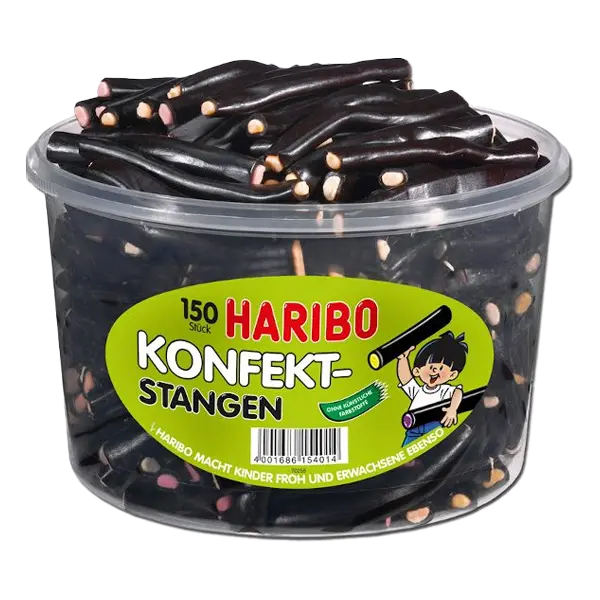 Haribo Konfekt-Stangen 150st