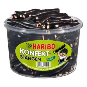 Haribo Konfekt-Stangen 150st