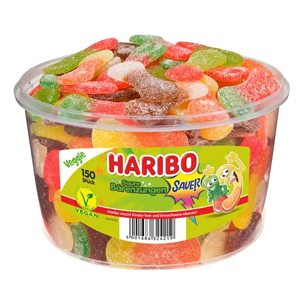 Haribo Saure Bärenzungen 150st