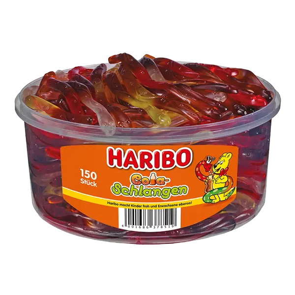 Haribo Cola Schlangen 150st