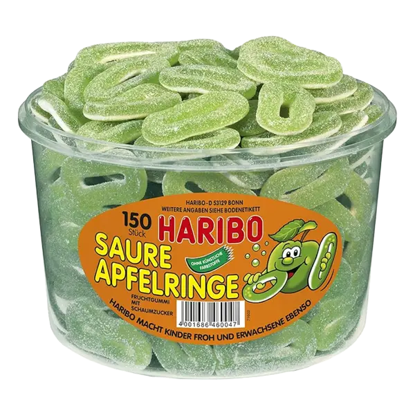 Haribo Apfel Ringe 150st