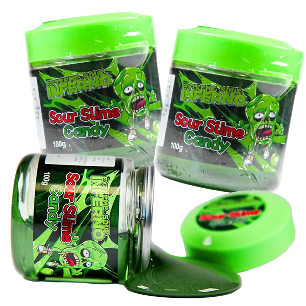 3st - Jellioo Inferno Sour Slime 100g