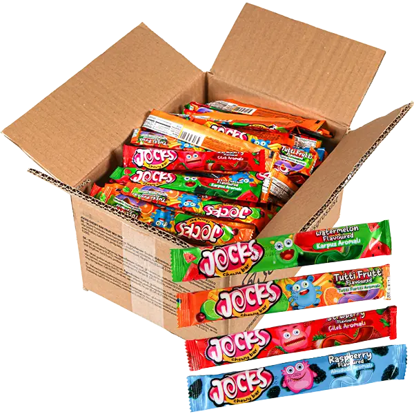 Jellioo Jocks Chewy Bar Fruktmix 3kg