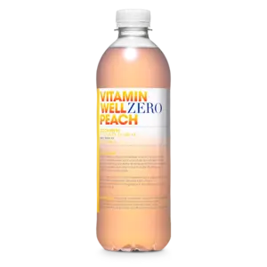 Vitamin Well Zero Peach 50cl