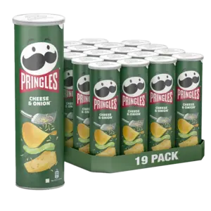 Pringles Cheese & Onion 19st x 165g