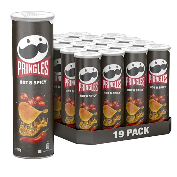 Pringles Hot & Spicy 19st x 165g
