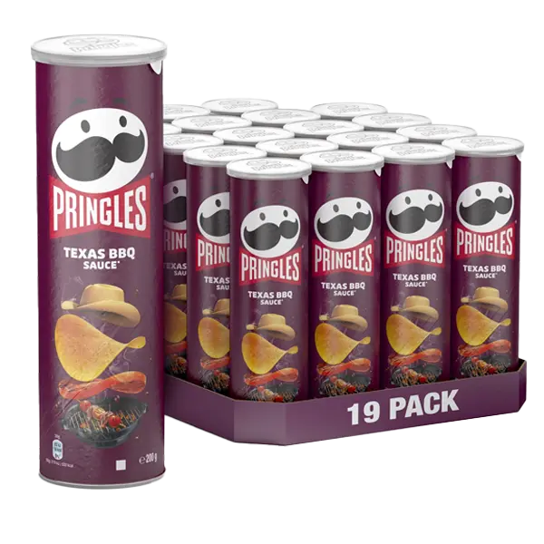 Pringles Texas BBQ Sauce 19st x 165g