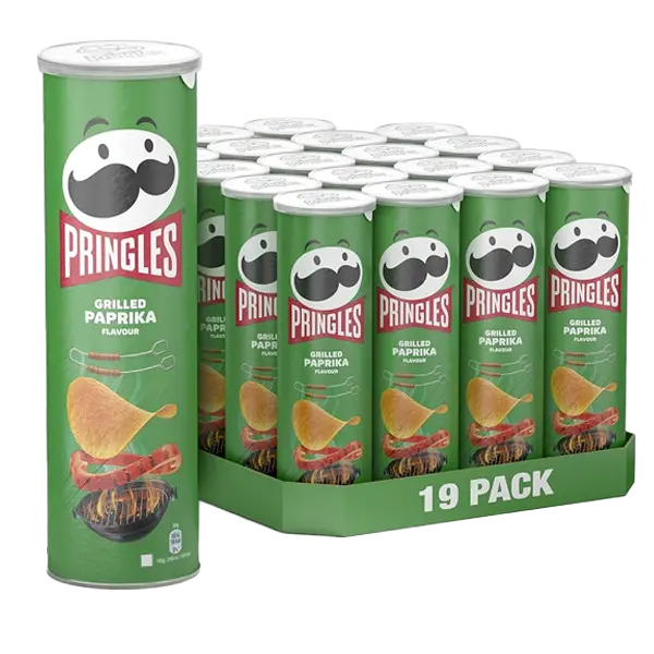 Pringles Grilled Paprika 19st x 165g