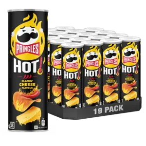 Pringles Hot Flamin Cheese 19st x 160g