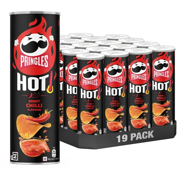 Pringles Hot Sweet Chili 19st x 160g