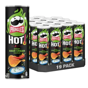 Pringles Hot Sourcream & Onion 19st 160g