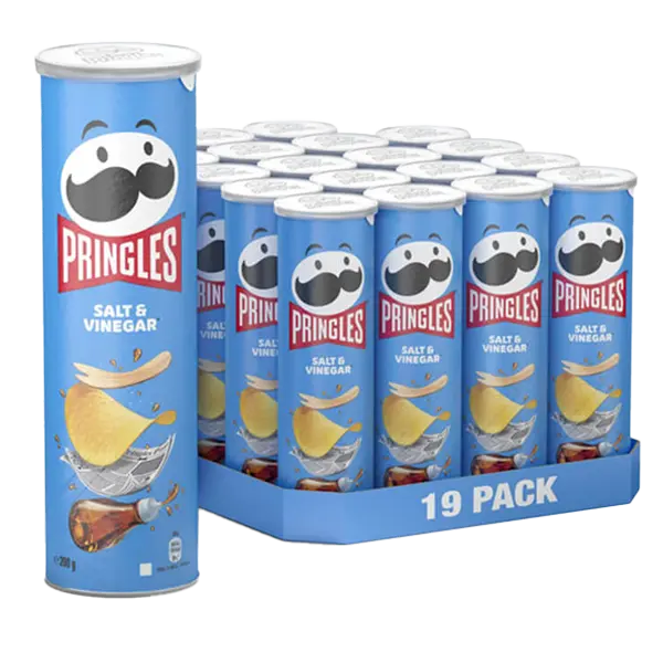 Pringles Salt & Vinegar 19st 165g