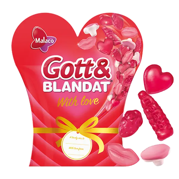 Gott & Blandat With Love 200g