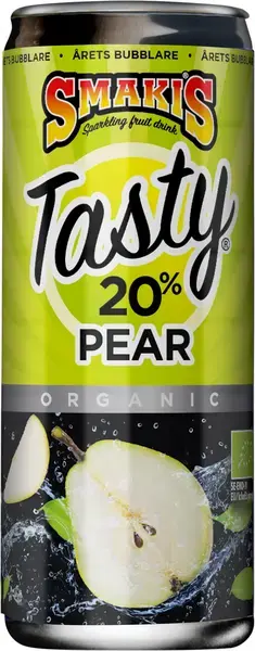 Smakis Tasty Kolsyrad Päron 33cl x 24st