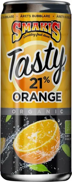 Smakis Tasty Kolsyrad Apelsin 33cl x 24