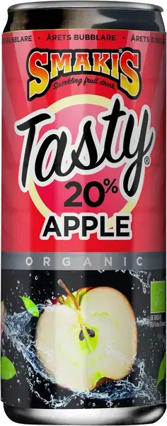 Smakis Tasty Kolsyrad Äpple 33cl x 24st