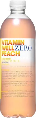 Vitamin Well Zero Peach 50cl