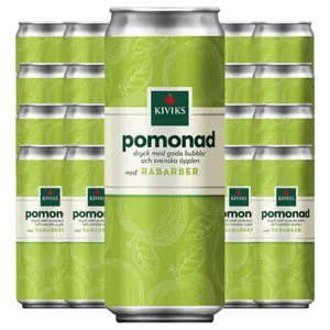 Kiviks Pomonad Rabarber 24st x 33cl