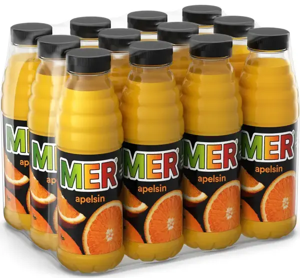 Mer Apelsin 50cl - 12st