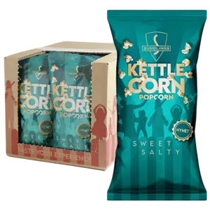 Sundlings Kettle Corn Popcorn 50g x 12st