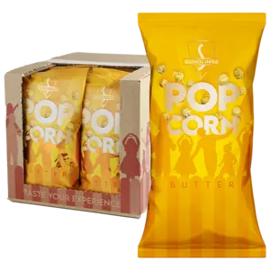 Sundlings Butter Popcorn 50g x 12st