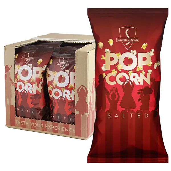Sundlings Salted Popcorn 40g x 12st