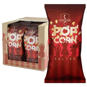 Sundlings Salted Popcorn 40g x 12st