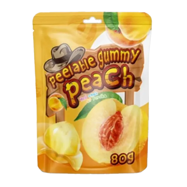 Peelable Gummy Peach 80g