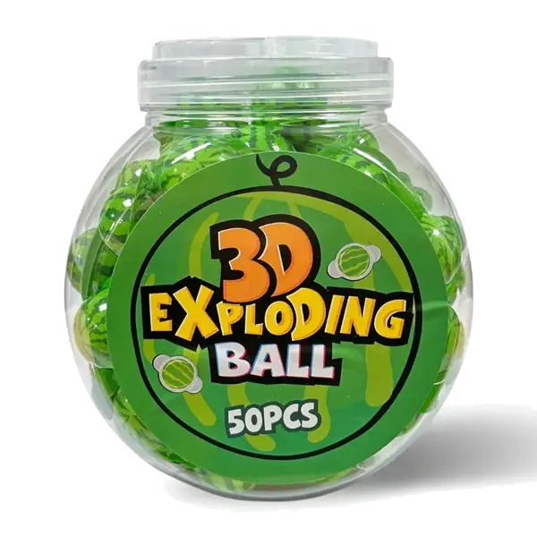 3D Vattenmelon Exploding Ball 10g x 50st