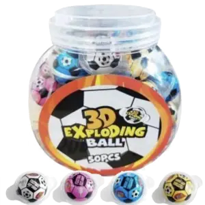 3D Fotbollar Exploding Ball 10g x 50st