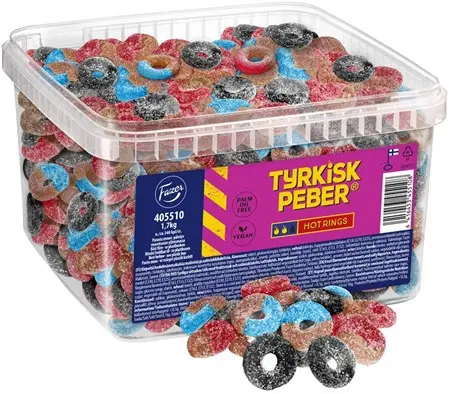 Tyrkisk Peber Hot Rings 1.7kg