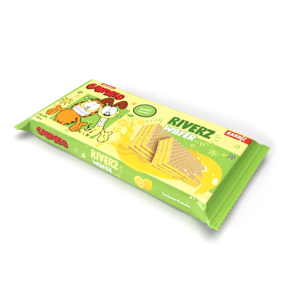 Garfield Riverz Wafer Lemon 100g