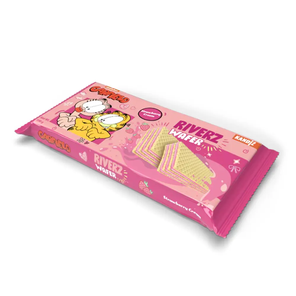Garfield Riverz Wafer Strawberry 100g