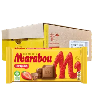 Marabou Jordgubb 185g x17