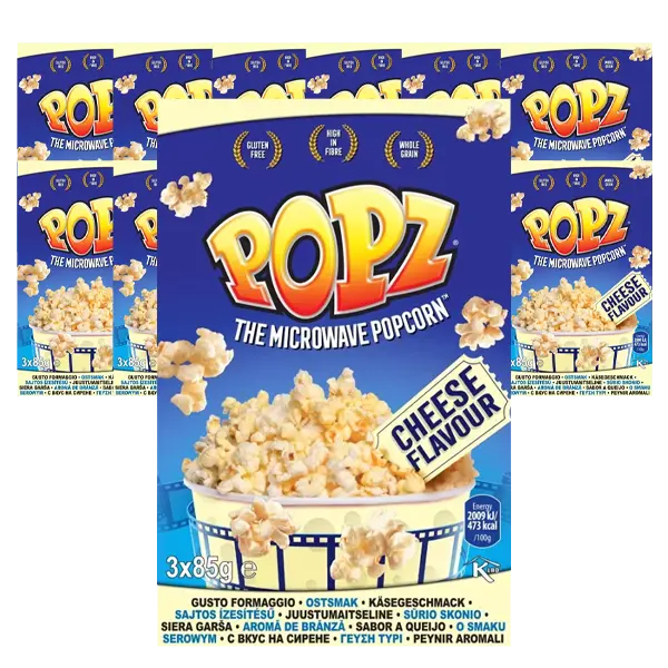 Popz Micropop Cheese 3x85G 12st