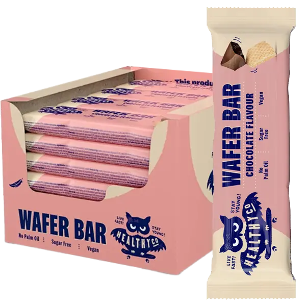 HealthyCo. Chocolate Wafer 24g x 24st