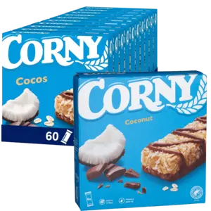 Corny Bars Coconut 6-pack 25g x 10st