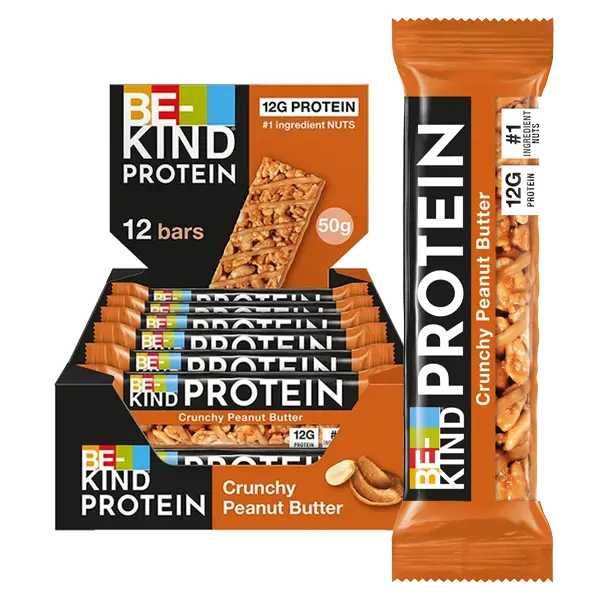 Be-Kind Proteinbar Crunchy PnB 50g x12st