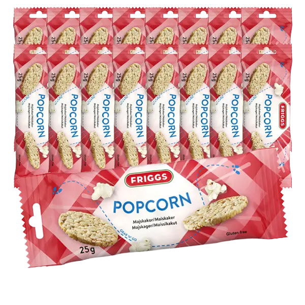 Friggs Snackpack Popcorn 25g x 26st