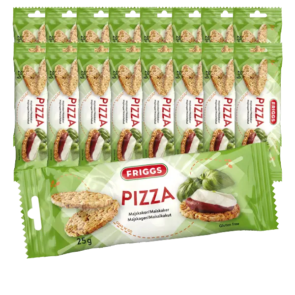 Friggs Snackpack Pizza 25g x 26st