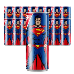 Superman Sour Blue Raspberry 25cl x 24