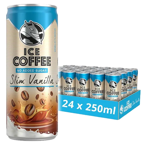 HELL Ice Coffee Slim Vanilla 25cl x 12st