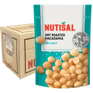 Nutisal Roasted Macadamia Seasalt 10x80g