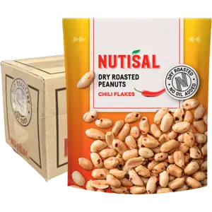 Nutisal Roasted Peanuts Chili 8x175g